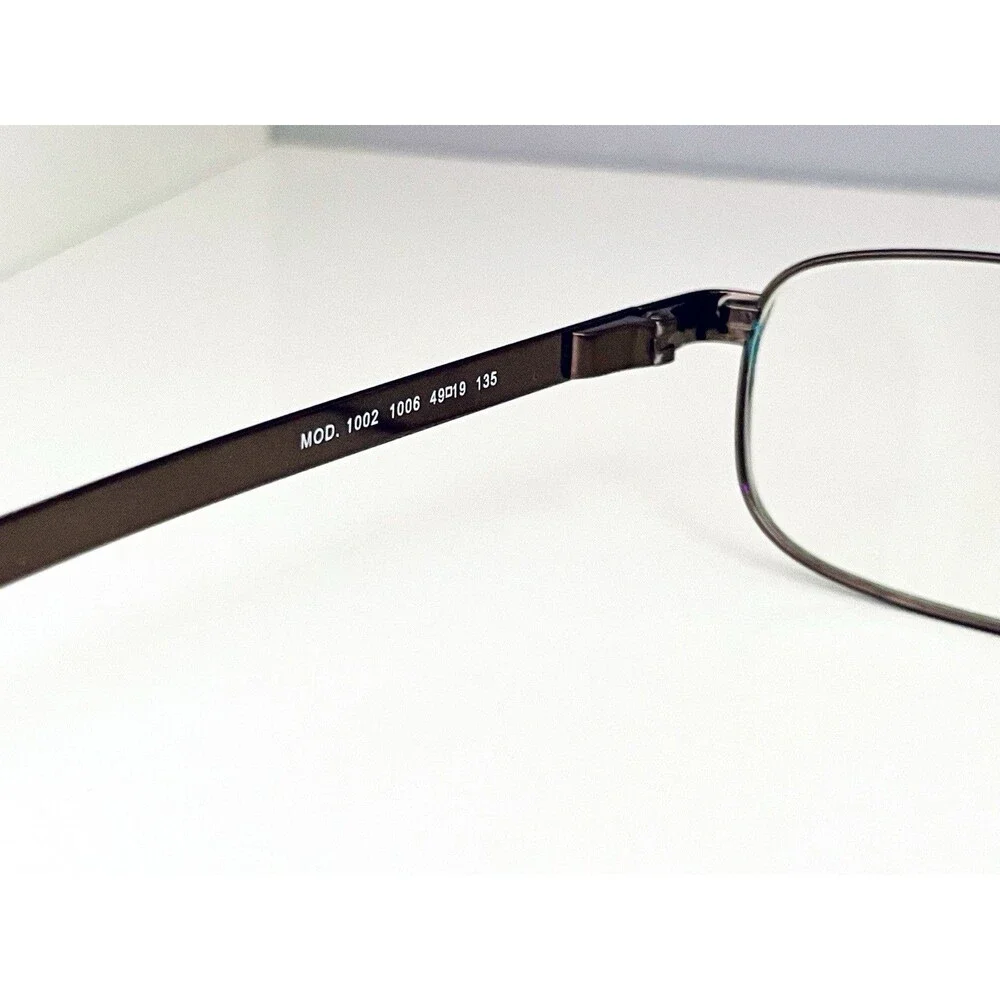 Versace MOD. 1002 1006 Brown Oval Eyeglasses Frames 49-19 135 Designer Women